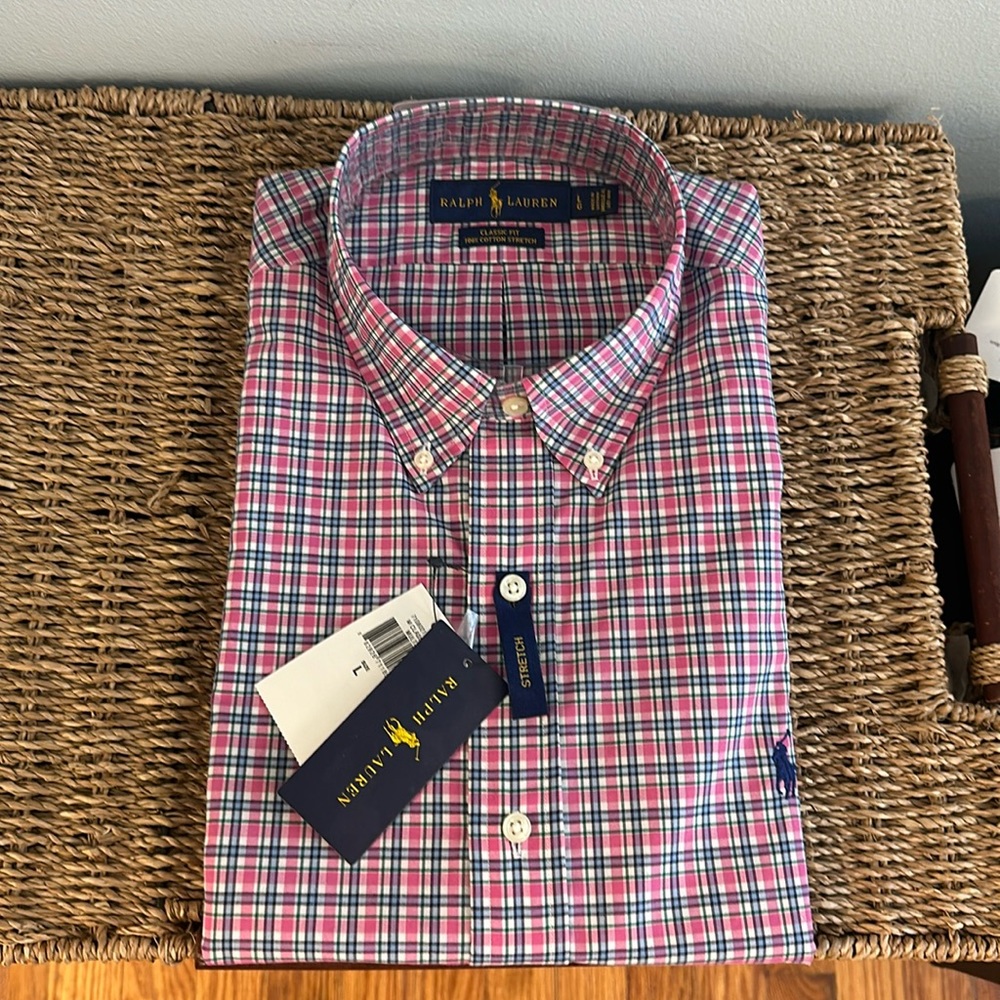 Ralph Lauren Button Down NWT-Size L